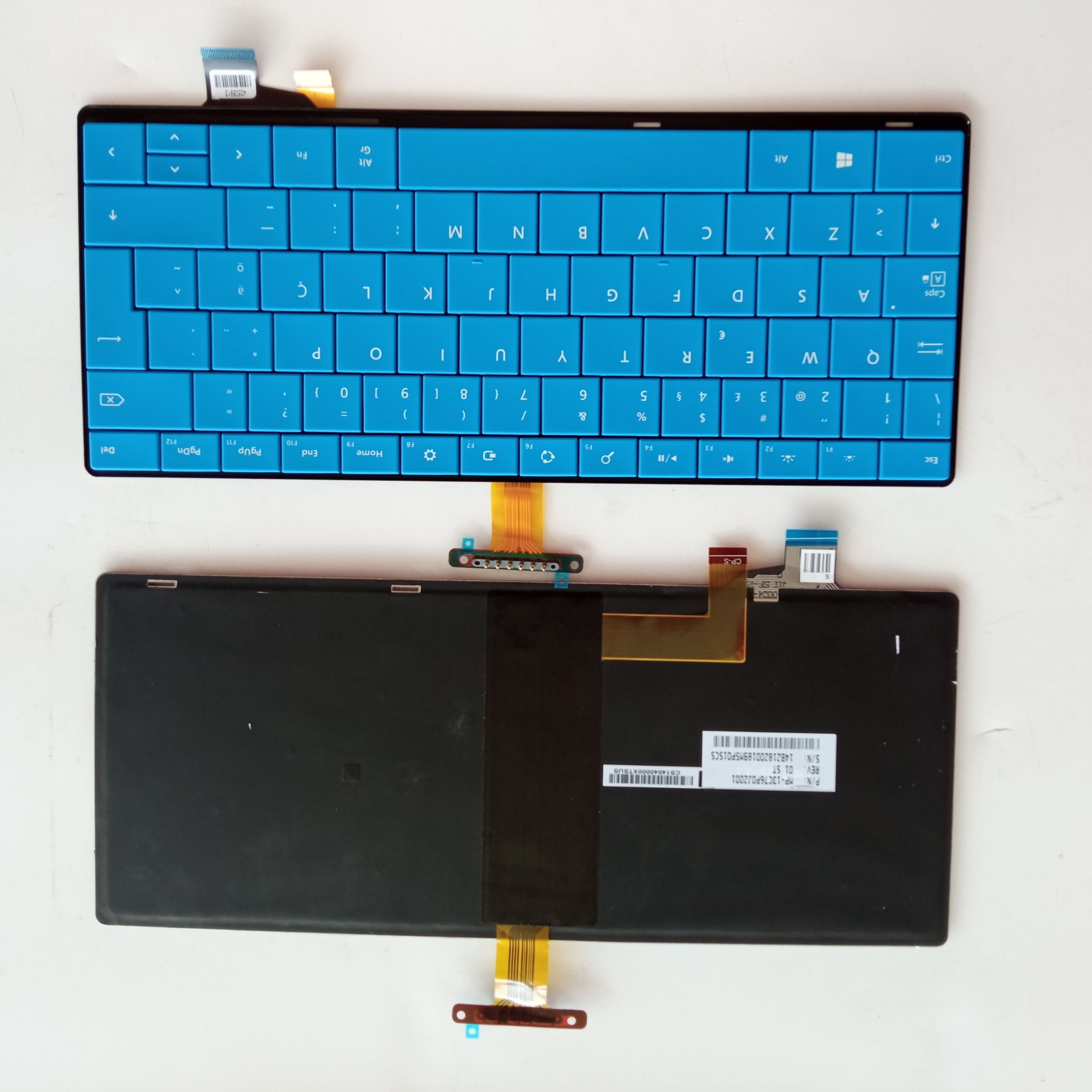 Picture of New Replacement Laptop Keyboard For Microsoft Surface Pro3 Pro4 Blue Backlit PO Layout